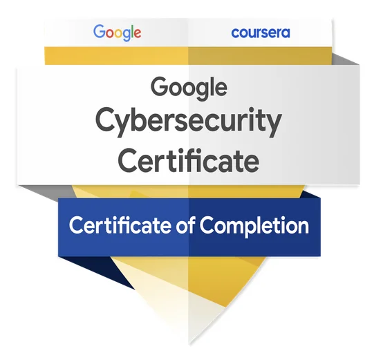 40-year-old advertising professional completed Google's cybersecurity certificate: Ask Me Why
