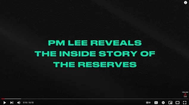 A Deep Dive into Singapore's Reserves with Prime Minister Lee: A Must-Watch Series