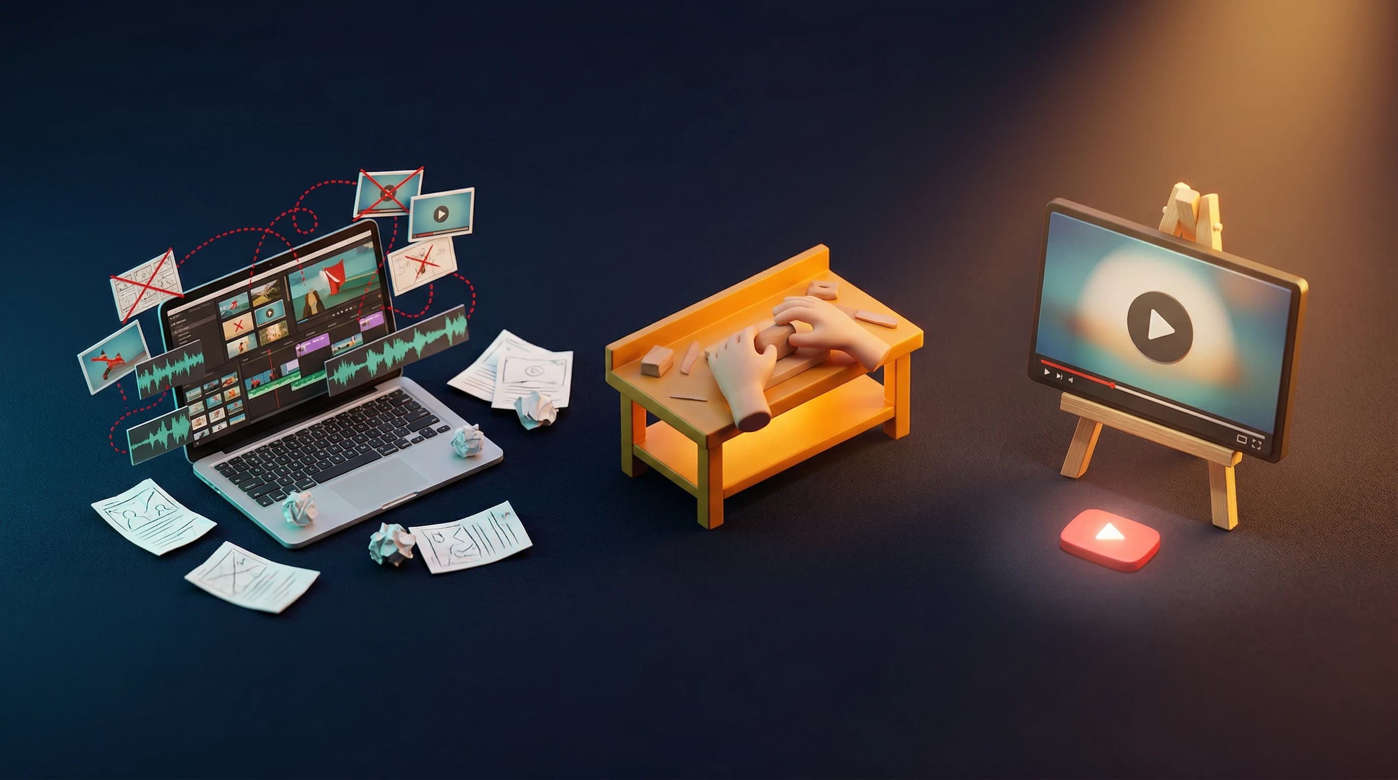 Tinry Kong I-clip ang Course Ko Para Gawing YouTube Video. Ito ang Dahilan Kung Bakit Ginawa Ko Ulit Mula sa Simula.