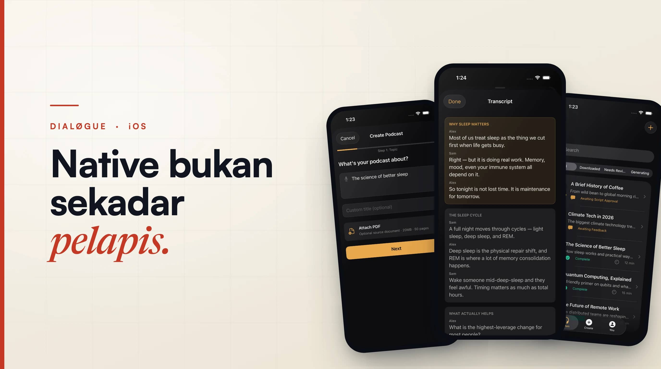 Native Itu Bukan Sekadar Pelapis: Membangun Ulang App iOS DIALØGUE