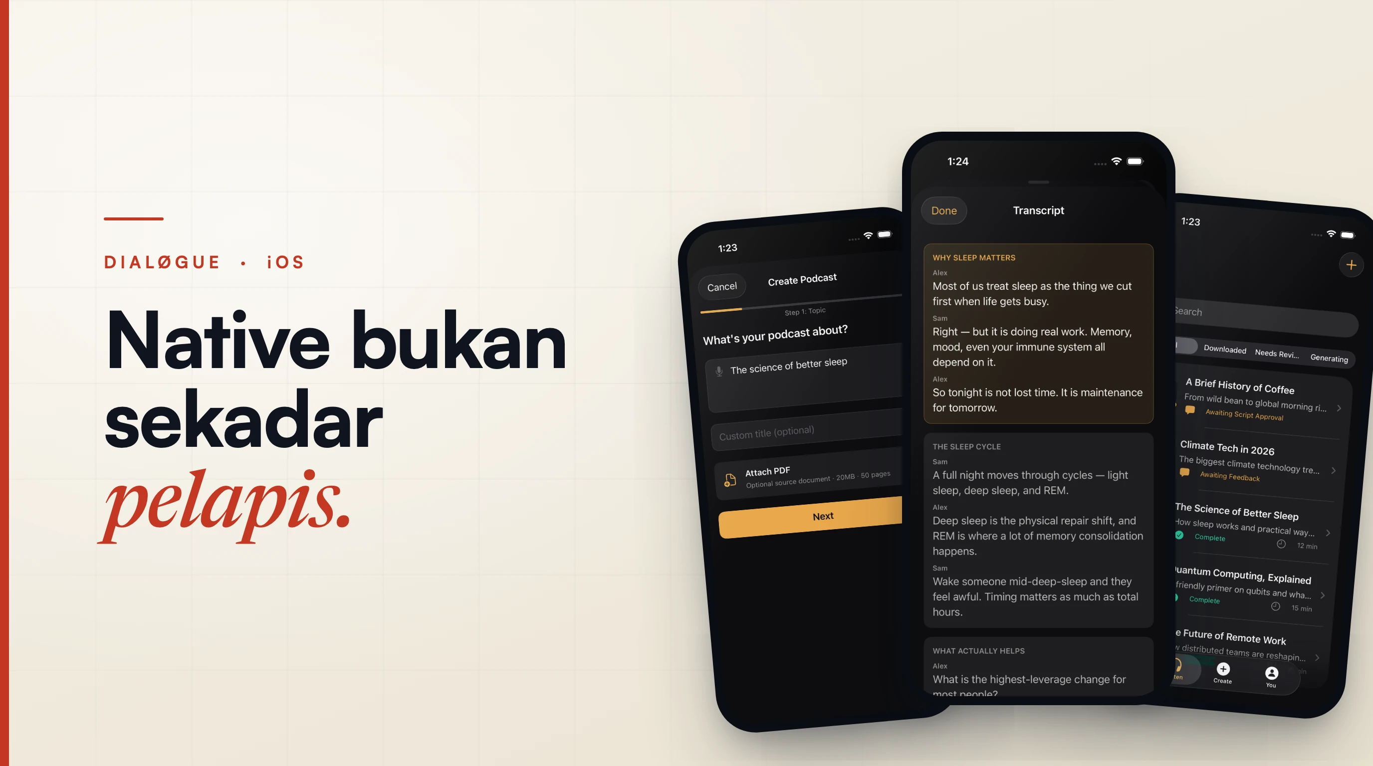 Native Itu Bukan Sekadar Pelapis: Membangun Ulang App iOS DIALØGUE