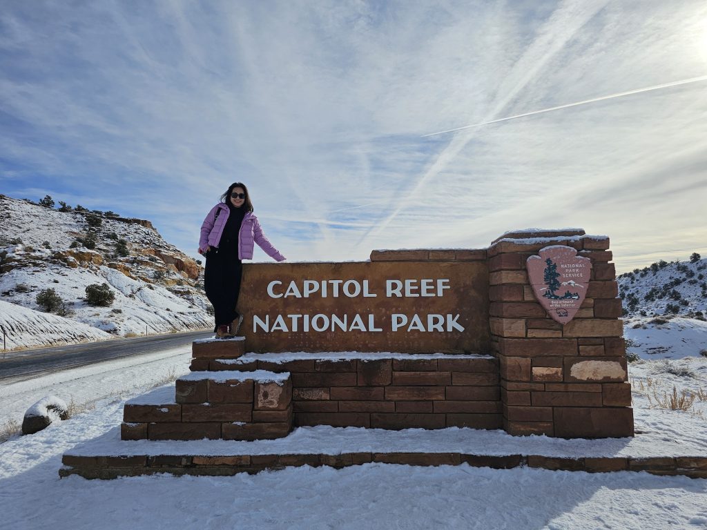 capitol reef national park nov 2024